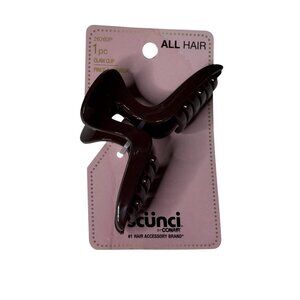 Scunci Burgundy Angled Hair Claw Clip – Medium Hold – New